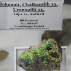 Johannit, Chalkantith, Uranopilit  